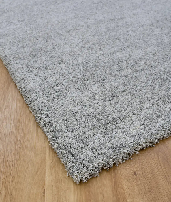 Mastercraft mehari 23500 6248 Grey, Ivory, Multicoloured Living Room Shaggy Rug.