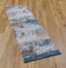 Mastercraft galleria 063 0393 6656 blue Blue, Orange Living Room Moroccan Rug.