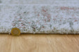 Mastercraft mehari 23500 6248 Grey, Ivory, Multicoloured Living Room Shaggy Rug.