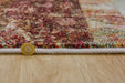 Mastercraft galleria 63440 6474 Brown, Multicoloured, Orange Living Room Moroccan Rug.
