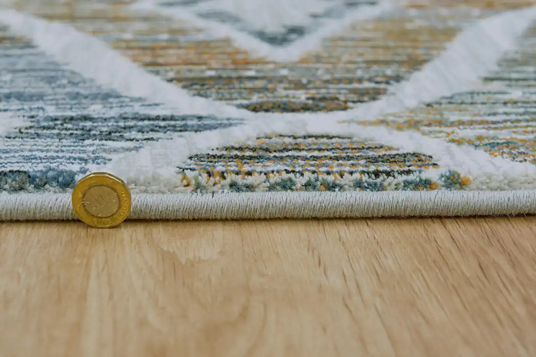 Mastercraft galleria 63478 7626 Multicoloured Living Room Moroccan Rug.
