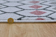 Mastercraft liberty 34001 6111 Ivory, Multicoloured Living Room Floral Rug.