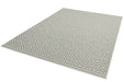 Asiatic patio 11 diamond grey Grey, Ivory Outdoor  Striped Rug.