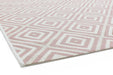 Asiatic patio 13 pink jewel Pink Outdoor  Striped Rug.