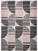 Think Rugs pemboke hb33 grey rose Grey, Pink Living Room  Rug.