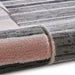 Think Rugs pemboke hb33 grey rose Grey, Pink Living Room  Rug.