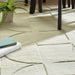 Origins penny eucalyptus Green, Ivory Living Room Wool Rug.