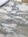 Asiatic aurora au02 cloud Grey, Beige Living Room  Rug.