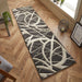 Oriental Weavers portland 57 e Grey, Cream Living Room Geometric Rug.