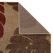 Oriental Weavers portland 7155 q Beige, Multicoloured, Red Living Room Geometric Rug.