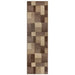 Oriental Weavers portland 8425 d Brown, Beige Living Room Geometric Rug.