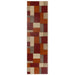Oriental Weavers portland 8425 r Beige, Multicoloured, Orange, Red Living Room Geometric Rug.