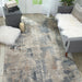 Nourison rustic textures rus05 beige grey Grey, Beige Living Room  Rug.