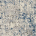 Nourison rustic textures rus07 ivory grey blue Blue, Grey, Ivory Living Room  Rug.
