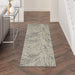 Nourison rustic textures rus17 ivory grey Grey, Ivory Living Room  Rug.