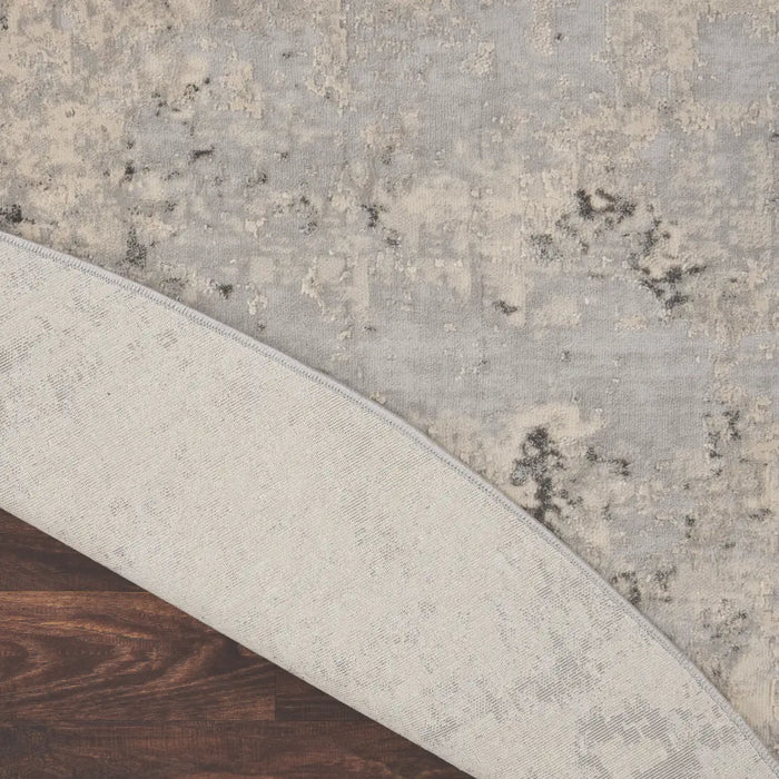 Rustic Textures RUS07 Grey Beige Rug