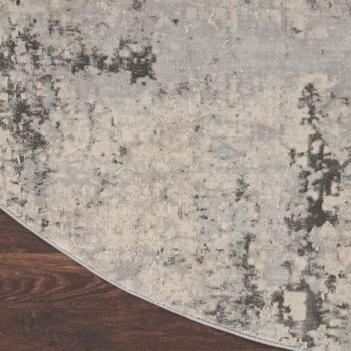 Rustic Textures RUS07 Grey Beige Rug