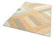 Asiatic reef rf03 big zig coral Multicoloured, Pink Living Room Wool Rug.