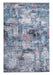 Think Rugs rio g4719 pink blue Blue, Pink Living Room Flat Weave Rug.