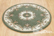 Oriental Weavers royal indian green Green Living Room Wool Rug.
