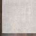 Nourison silky textures sly01 ivory grey Grey, Ivory Living Room Geometric Rug.