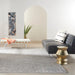 Nourison Delivered in 6 weeks   USA luna lun01 grey silver Grey Living Room Striped Rug.
