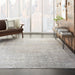 Nourison Delivered in 6 weeks   USA starry nights stn03 silver cream Grey, Ivory Living Room Moroccan Rug.