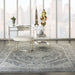 Nourison Delivered in 6 weeks   USA starry nights stn05 charcoal cream Grey, Ivory Living Room Moroccan Rug.