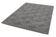 Asiatic salta sa01 anthracite star Grey Living Room Geometric Rug.
