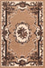 Rug Style traditional poly sandringham taupe Beige Living Room Moroccan Rug.
