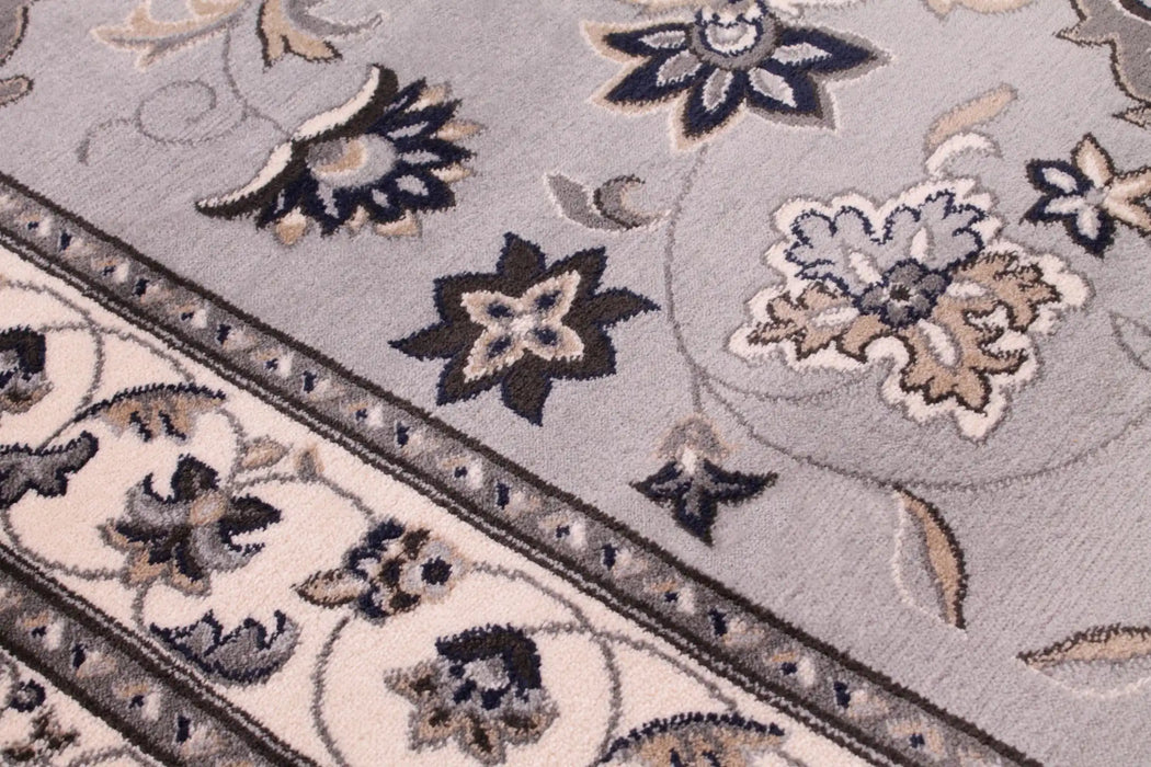 HMC sherborne sherborne grey Grey Living Room Moroccan Rug.