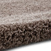 Think Rugs sierra 9000 beige Beige Living Room Shaggy Rug.