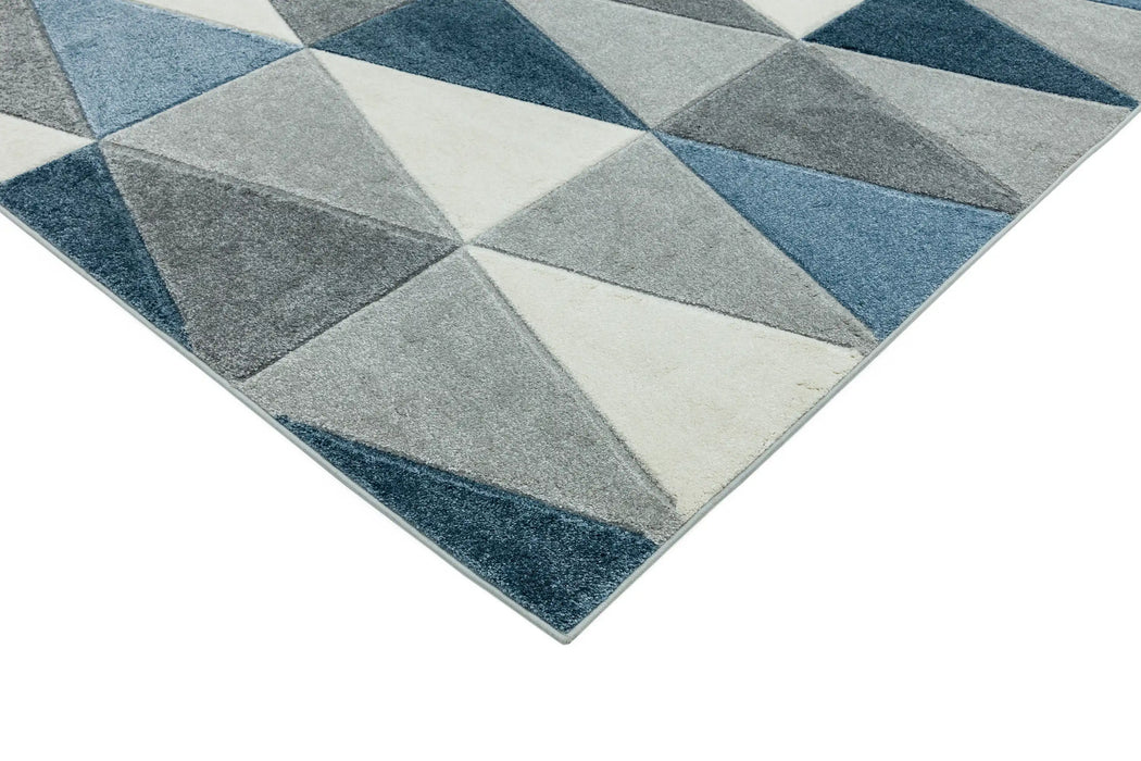 Asiatic sketch sk07 kite blue Blue, Grey Living Room  Rug.