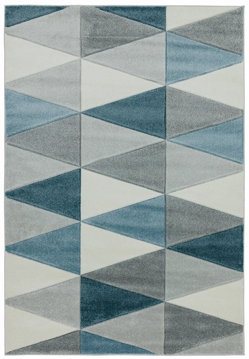 Asiatic sketch sk07 kite blue Blue, Grey Living Room  Rug.
