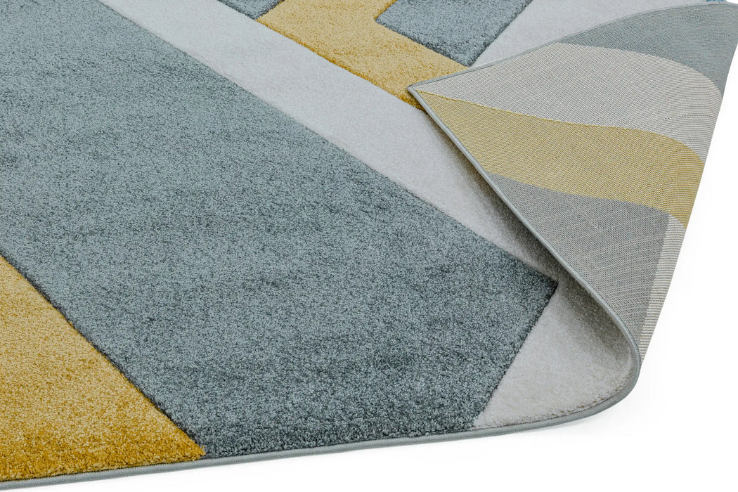 Asiatic sketch sk09 linear grey multi Grey, Multicoloured Living Room  Rug.