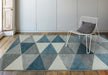 Asiatic sketch sk07 kite blue Blue, Grey Living Room  Rug.