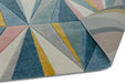 Asiatic sketch sk04 diamond multi Multicoloured Living Room  Rug.