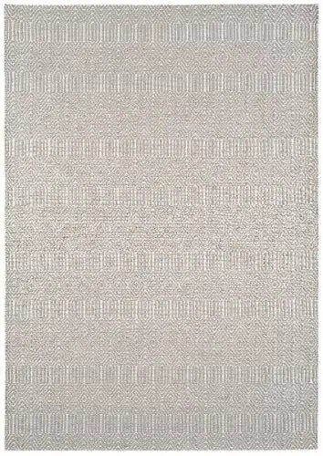 Asiatic sloan sloan silver Grey Living Room Striped Rug.