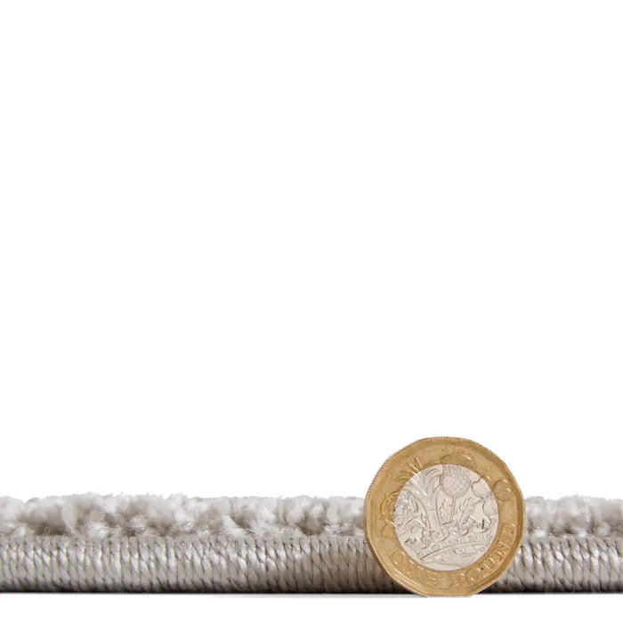 Catherine Lansfield Sorral Leaves Botanical Grey Rug