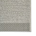 Think Rugs stitch outdoor stitch 9682 grey black Grey, Black Outdoor  Flat Weave Rug.