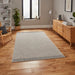 Think Rugs stitch outdoor stitch 9683 beige black Beige, Black Outdoor  Flat Weave Rug.