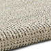 Think Rugs stitch outdoor stitch 9683 beige black Beige, Black Outdoor  Flat Weave Rug.