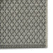 Think Rugs stitch outdoor stitch 9683 ivory black Black, Ivory Outdoor  Flat Weave Rug.