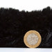 Think Rugs super teddy black Black Living Room Shaggy Rug.
