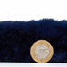 Think Rugs super teddy navy Blue, Navy Living Room Shaggy Rug.