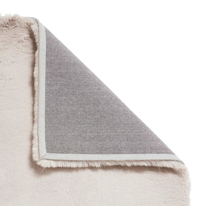 Think Rugs super teddy silver Grey Living Room Shaggy Rug.