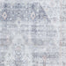 Think Rugs tabriz washable h1156 grey Grey Living Room Washable Rug.