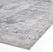 Think Rugs tabriz washable h1156 grey Grey Living Room Washable Rug.
