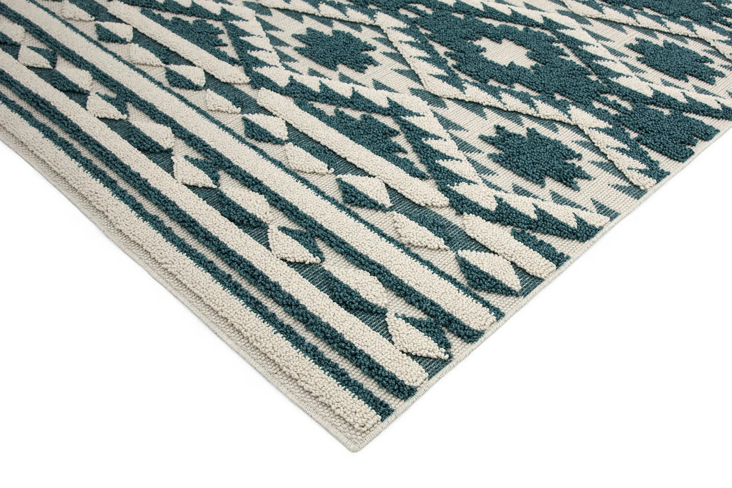 Asiatic taza ta01 green Green, Ivory Living Room  Rug.