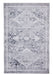 Think Rugs topaz think h1265 grey Grey Living Room Flat Weave Rug.